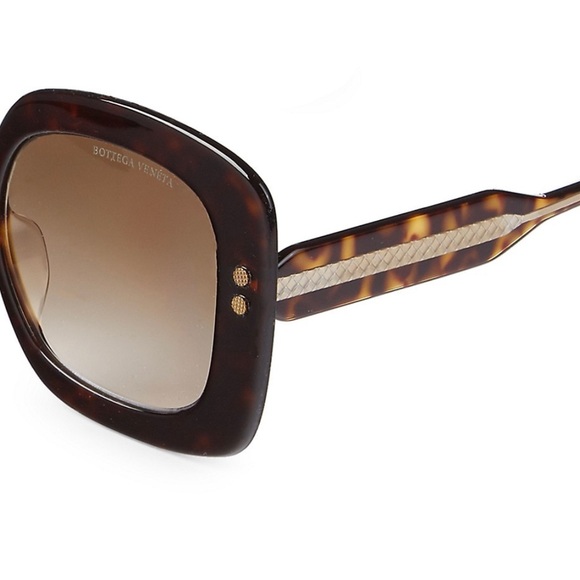 Bottega Veneta Sunglasses Havana Brown BV0237S 002, Authentic - Picture 3 of 3